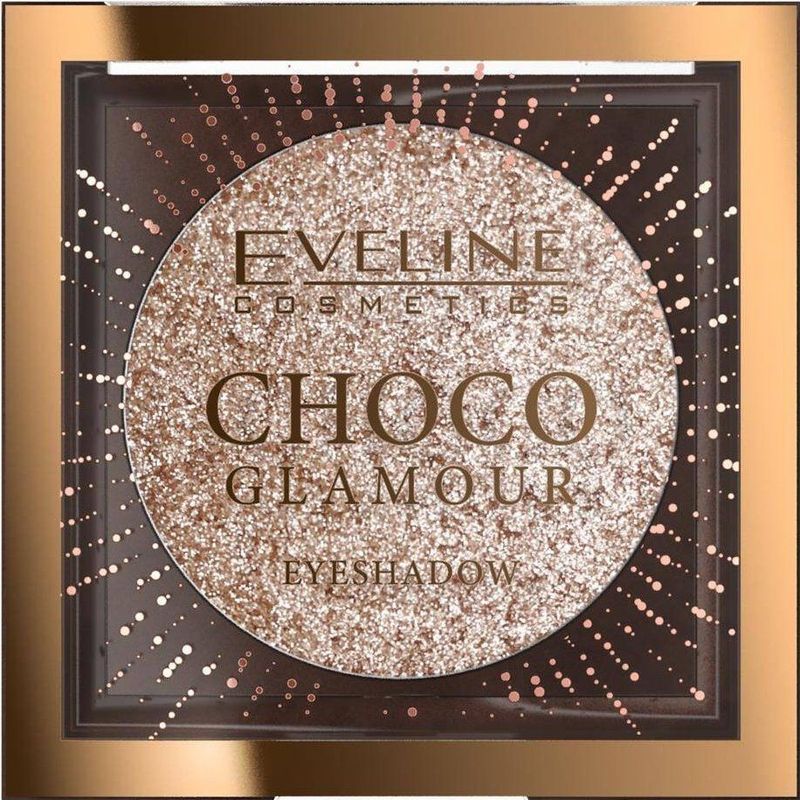 Eveline Cosmetics - Choco Glamour - Oogschaduwpalet - Glanzend - Veganistisch