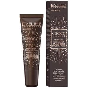 Eveline Cosmetics Choco Glamour Voedende en Hydraterende Lippenbalsem 12 ml