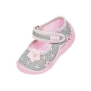 Vi-GGa-Mi Anielka slippers voor meisjes, grijs roze, 21 EU