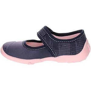 Vi-GGa-Mi Kamila Slippers voor meisjes, donkerblauw-roze., 27 EU