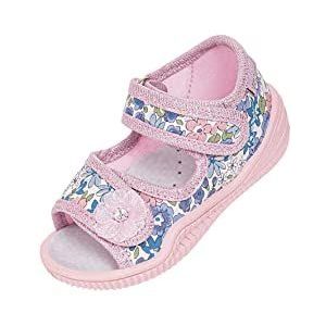 Vi-GGa-Mi Alinka slippers voor meisjes, donkerblauw-roze., 22 EU