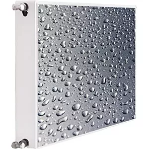 TMK Magneet radiatorafdekking, radiatorbekleding 120x60 cm, bladerzwart