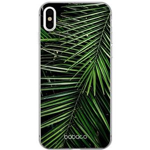 Babaco ETUI NADRUK ROŚLINY 002 IPHONE XS MAX groen PUDEŁKO