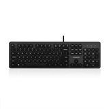 Modecom Wired keyboard Modecom MC-5200U zwart