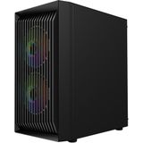 Logic - ATOS - PC Behuizing - Zwart - Mini Tower - USB 3.0