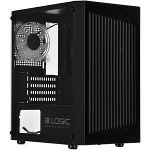 Logic - ATOS - PC Behuizing - Zwart - Mini Tower - USB 3.0
