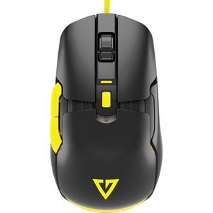 Modecom - Volcano Jager - Muis - Zwart - Bedraad