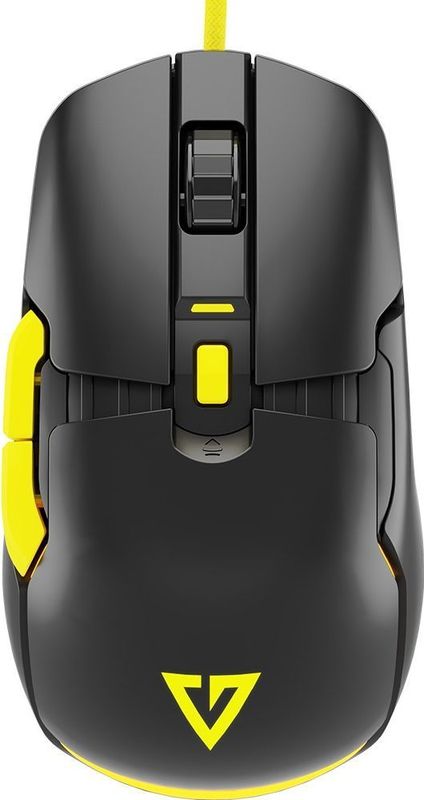 Modecom - Volcano Jager - Muis - Zwart - Bedraad