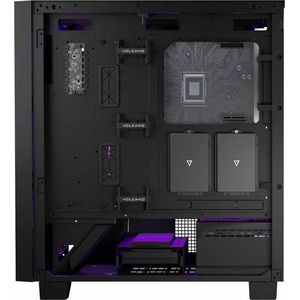 Volcano - Perun Apex ARGB - Midi Tower - Zwart - Met Zijvenster