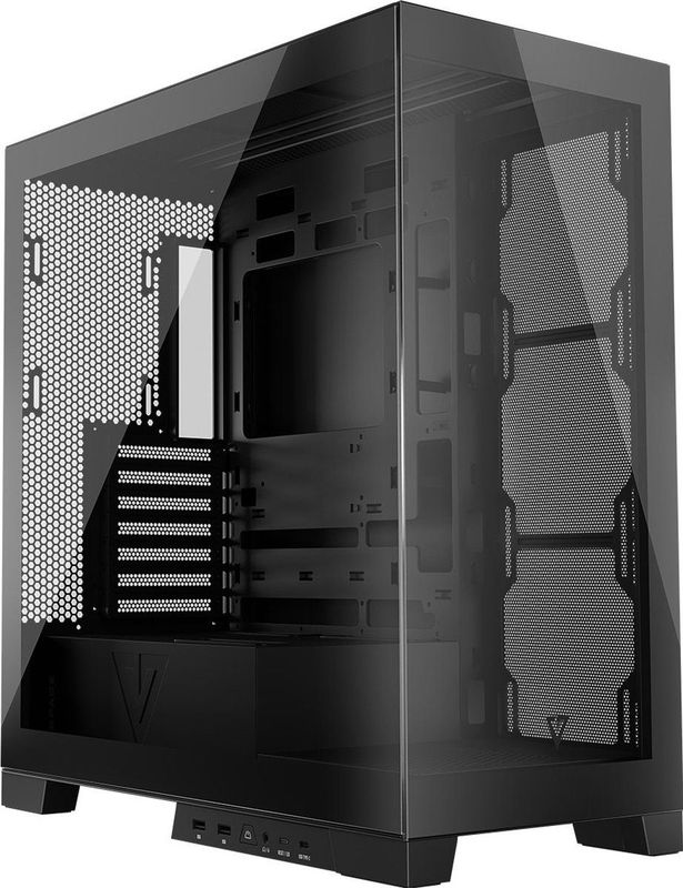 Modecom - Volcano SPACE MIDI - PC-behuizing - Wit - USB 3.0 X 2 CYPE-C