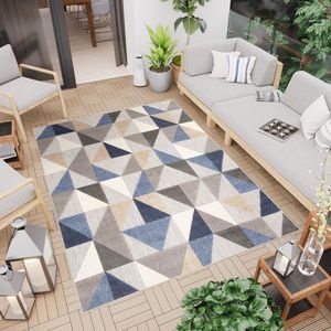 Tapiso Patio Indoor Tapijt Buitenkleed Tuintapijt Modern Vloerkleed Outdoor Maat- 120x170