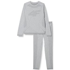 4F Girl'S Naadloze onderkleding JBIDB001, Cold Light Grey Melange, 164 voor meisjes, Cold Light Grey Melange, 164 cm