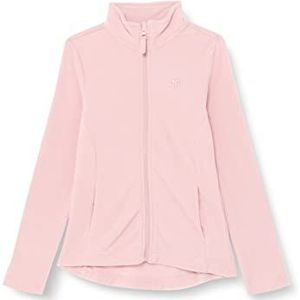 4F Girl's Fleece JPLD001, Lichtroze, 128 voor meisjes, Lichtroze., 128 cm