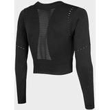 4F - PURE FORCE - T-shirt - Zwart - Multikleur - Dames