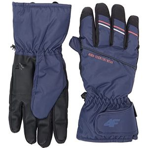 4F SKI handschoenen REM002 jeans, marineblauw, M voor heren, marineblauw, M