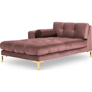 Chaise longue Bali links velvet | Cosmopolitan Design