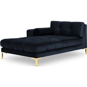 Chaise longue Bali links velvet | Cosmopolitan Design