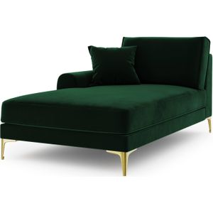 Chaise longue Madara links velvet | Mazzini Sofas