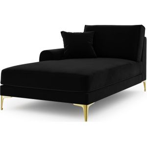 Chaise longue Madara links velvet | Mazzini Sofas