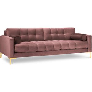 Cosmopolitan Design Bali 4-zitsbank - Roze / Goud