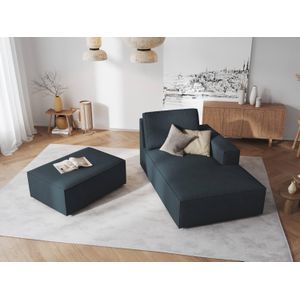 Chaise Longue Carlo rechts ribstof | Milo Casa