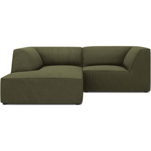 Hoekbank Sao ribstof links | Windsor & Co