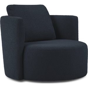 Fauteuil Nael draaibaar bouclé | Interieurs 86