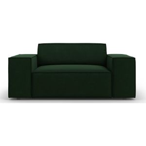 Micadoni  Fluwelen fauteuil "Jodie"  1 zits - Fles groen