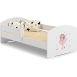 Kinderbed - 140x70 - met matras - fee thema