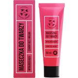 Gladmakend gezichtsmasker zwarte vlierbes en mallow 50ml