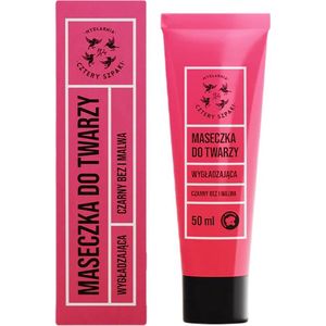 Gladmakend gezichtsmasker zwarte vlierbes en mallow 50ml