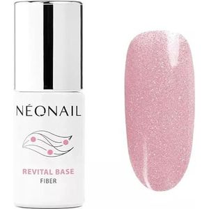 NEONAIL UV nagellak 7,2 ml Revital Base Fiber Blinking Cover Pink