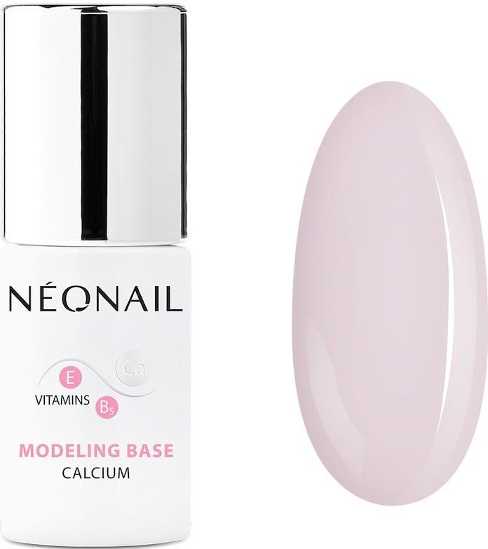 UV Nagellack 7,2 ml – Modeling Base Calcium Basic Pink