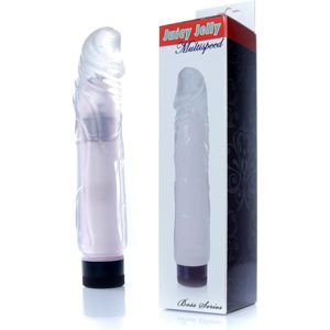 Vibrator-Juicy Jelly - Multispeed Clear - Dildo