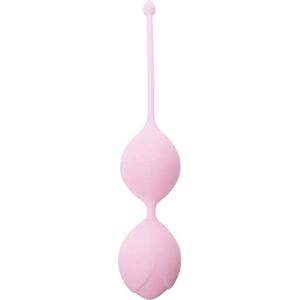 Vagina Balletjes - Silicone Kegel Balls 36mm 90g Light Pink - Boss Series