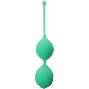 Vagina Balletjes - Silicone Kegel Balls 36mm 90g Green - Boss Series