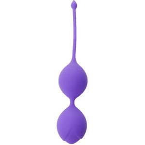 Vagina Balletjes - Silicone Kegel Balls 29mm 60g Purple - Boss Series