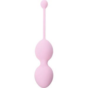 Vagina Balletjes - Silicone Kegel Balls 32mm 125g Pink - Boss Series