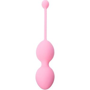 Vagina Balletjes - Silicone Kegel Balls 36mm 165g Pink - Boss Series