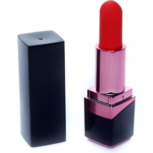 Power Escorts - Lippenstift vibrator - oplaadbaar - trendy zwart