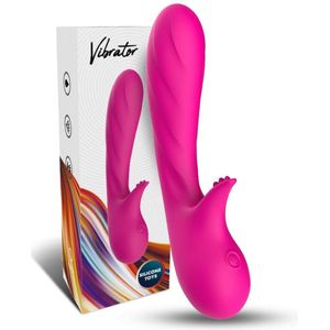 Foxshow - G-spot - vibrator - 52-00007 - Romance roze - USB oplaadbaar - 100% waterdicht - 9 vibratiestanden