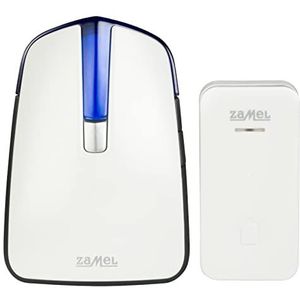 SUNDI Rumba ST-370 Deurbel, draadloos, werkt op batterijen, kunststof, metaal