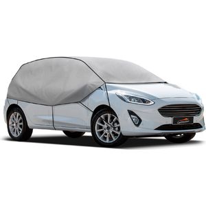 CarPassion - Half Cover - Autohoes - Grijs - Waterdicht & Vorstbestendig - 275 x 70 cm