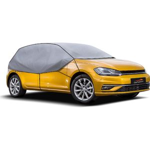 CarPassion Autohoes - Beschermhoes - Waterdicht & Vorstbestendig - Maat M/L - Grijs - 295 X 75 cm