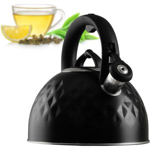 Posten Anker Fluitketel waterkoker, retro fluitketel met 1,8 liter