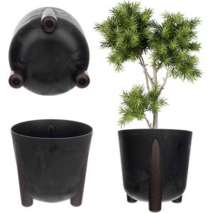 Plantenbak voor buiten van kunststof in de kleur terracotta ÁƒËœ35cm