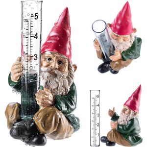 Nature Regenmeter met Stokhouder - Regen- en Thermometers - Transparant