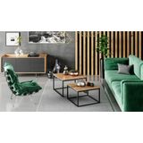 Industriële salontafel set - Loft stijl - bruin