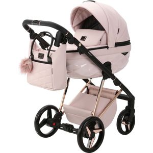 Adamex - Quantum Star - 2-in-1 Kinderwagen - Pink - 134-K-ECO