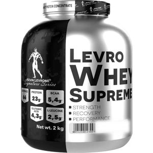 Kevin Levrone - Silver Line - Levro Whey Supreme - Protein Blend - Isolaat & Concentraat - Wei-eiwitt - 2000g - Snikers